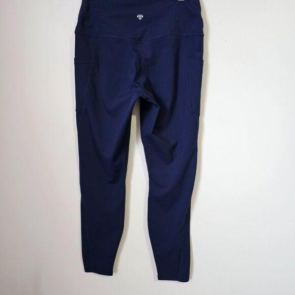 EUC TSLA BLUE POCKET LEGGINGS SIZE LARGE - Picture 1 of 12